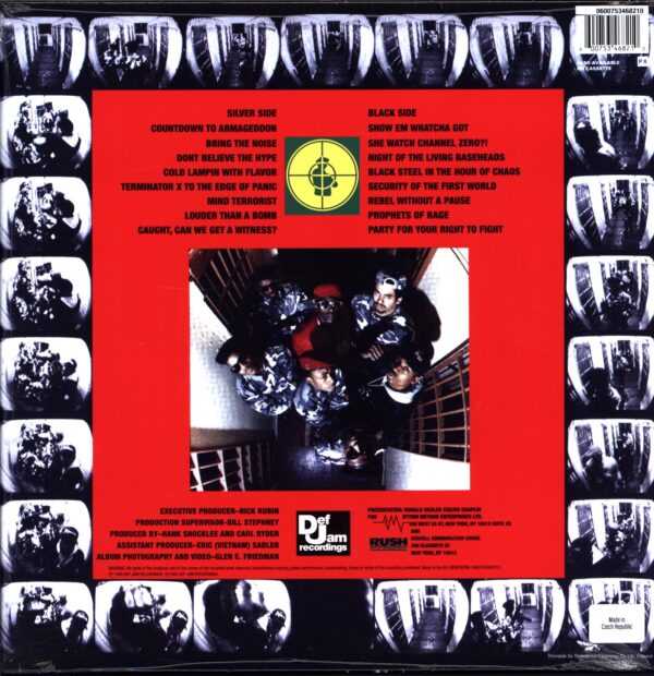 Public Enemy-It Takes A Nation Of Millions To Hold Us Back-LP Vinyl Reissue 2025