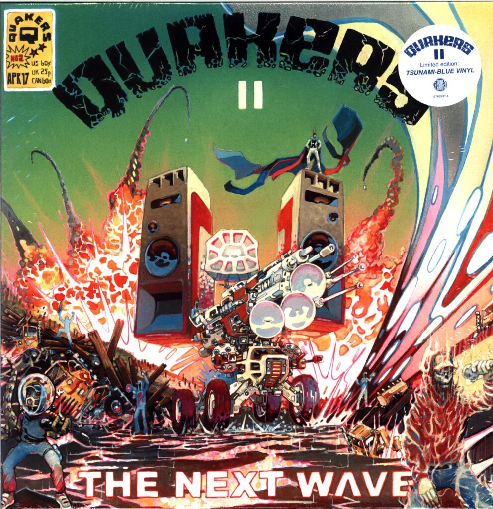 Quakers-II - The Next Wave-LP Vinyl Tsunami blue