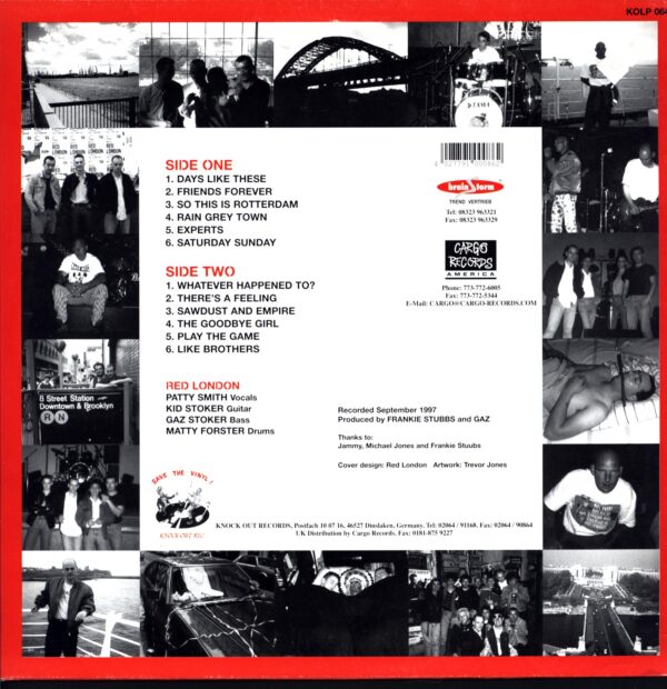 Red London-Days Like These-LP Vinyl red