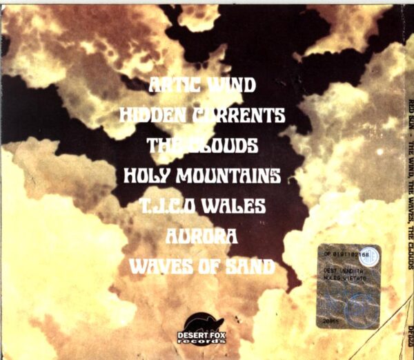 Red Sun-The Wind The Waves The Clouds-CD
