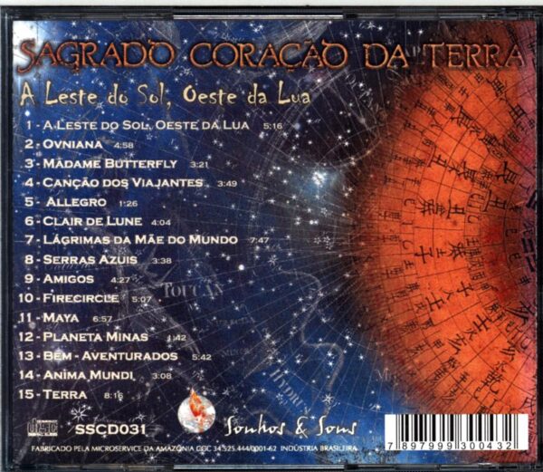 Sagrado Coração Da Terra-A Leste Do Sol Oeste Da Lua-CD