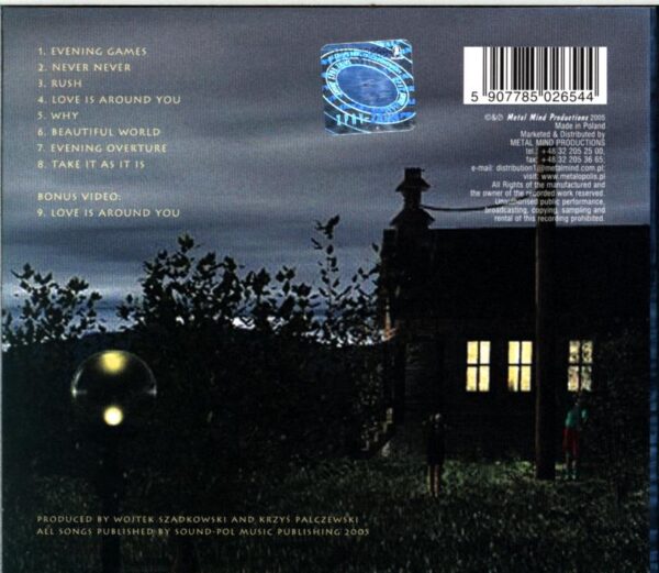 Satellite-Evening Games-CD
