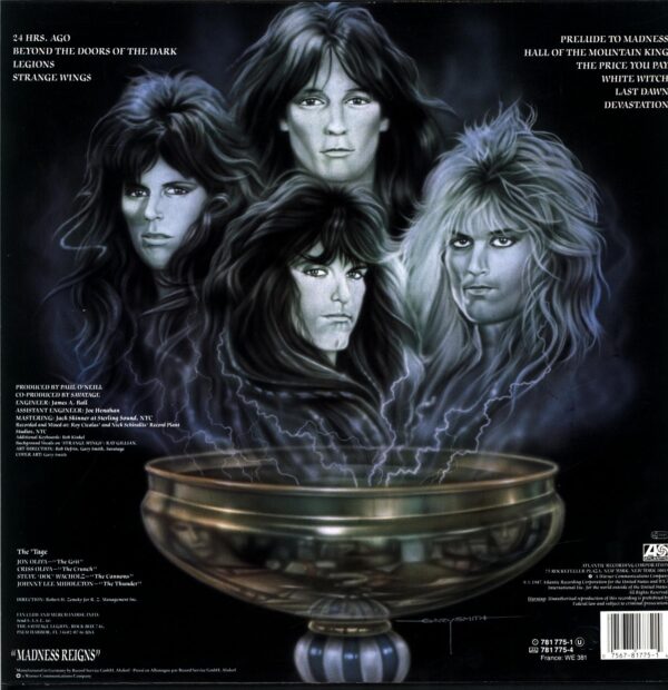 Savatage-Hall Of The Mountain King D 1987-LP Vinyl
