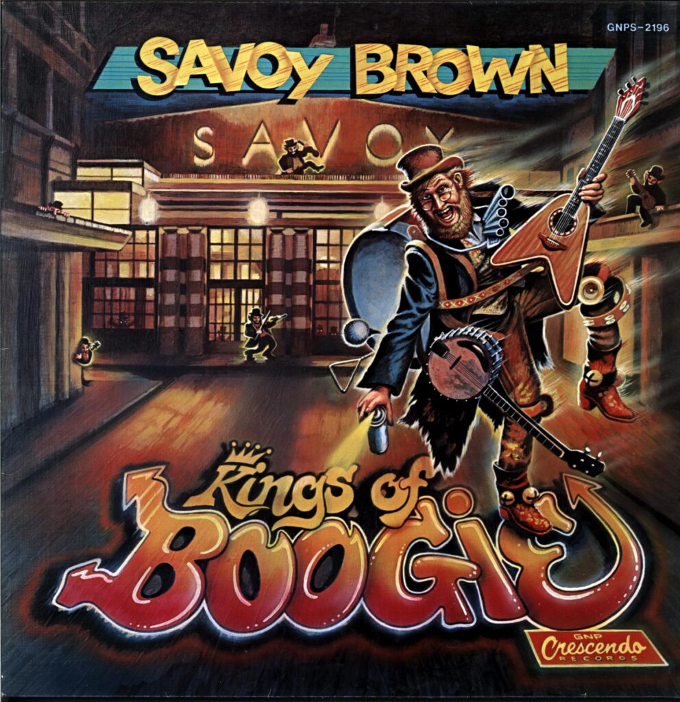 Savoy Brown-Kings Of Boogie signed-LP Vinyl