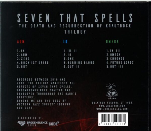 Seven That Spells-The Trilogy-CD
