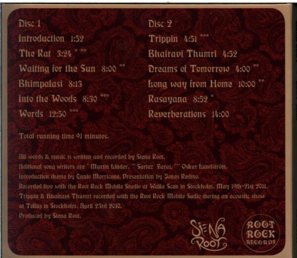 Siena Root-Root Jam-CD