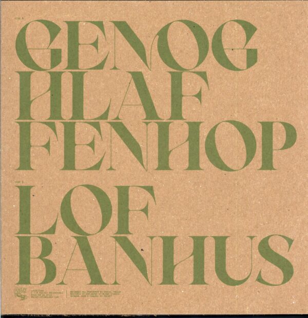 Smote-Genog green-LP Vinyl
