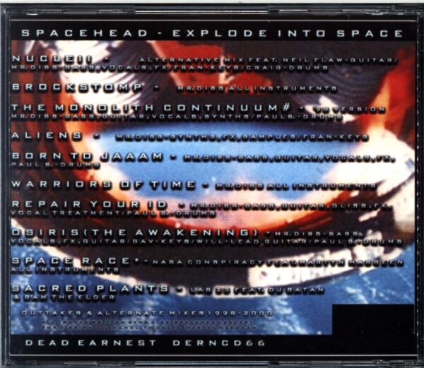 Spacehead-Explode Into Space (Inhalations 1998 - 2000)-CD