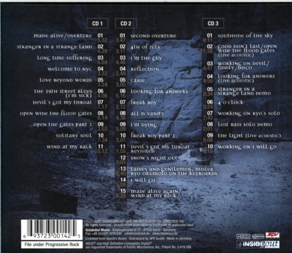 Spock's Beard-Snow-Box Set