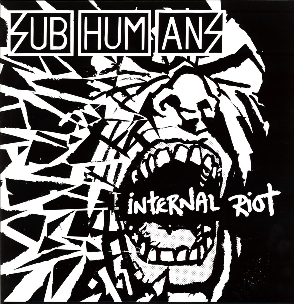 Subhumans-Internal Riot RE 2019 orange-LP Vinyl