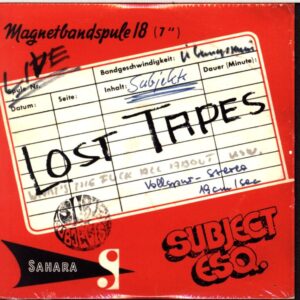 Subject ESQ.-Lost Tapes-CD