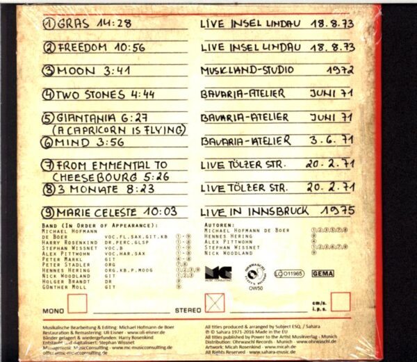 Subject ESQ.-Lost Tapes-CD