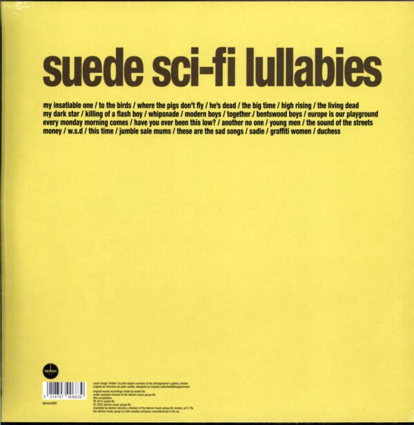 Suede-Sci-Fi Lullabies RE 2022-LP Vinyl