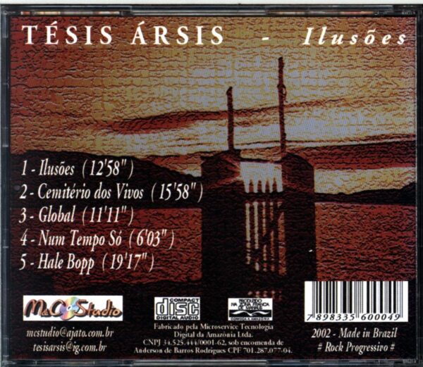 Tésis Ársis-Ilusões-CD