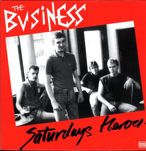 The Business-Saturdays Heroes RE 2020 white-LP Vinyl