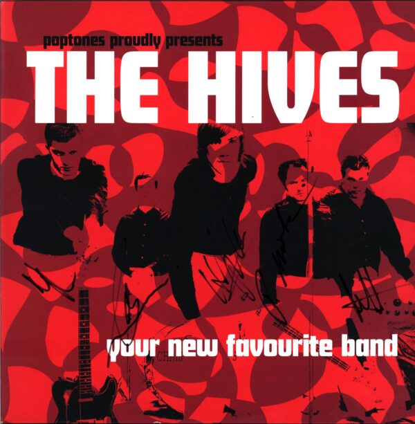 The Hives-Your New Favourite Band signed-LP Vinyl