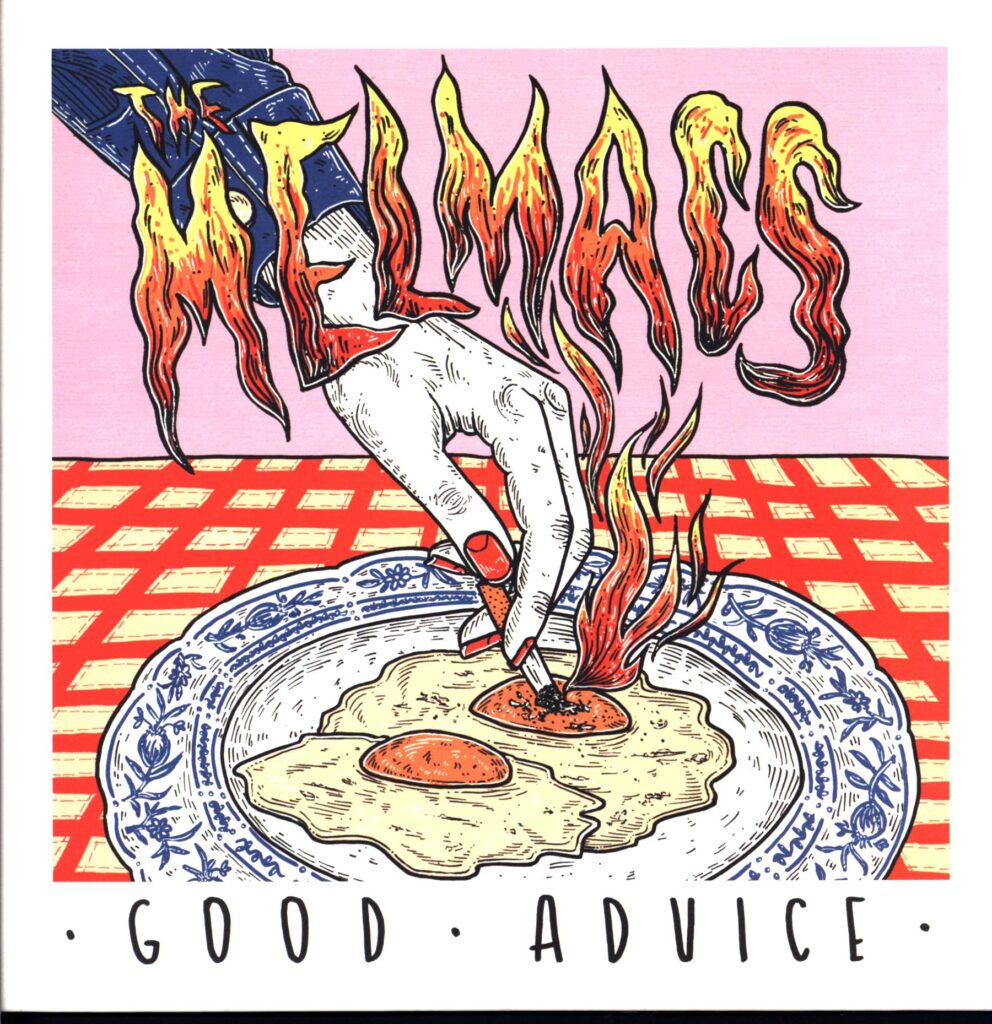 The Melmacs-Good Advice-LP Vinyl red