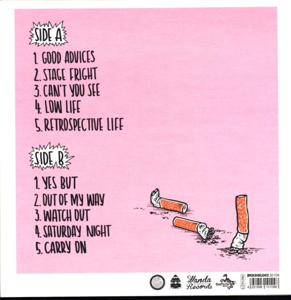 The Melmacs-Good Advice-LP Vinyl red