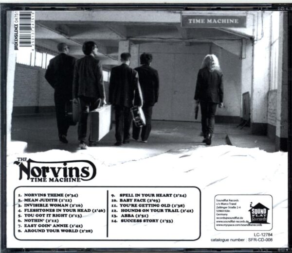 The Norvins-Time Machine-CD