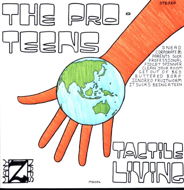 The Pro-Teens-Tactile Living-LP Vinyl