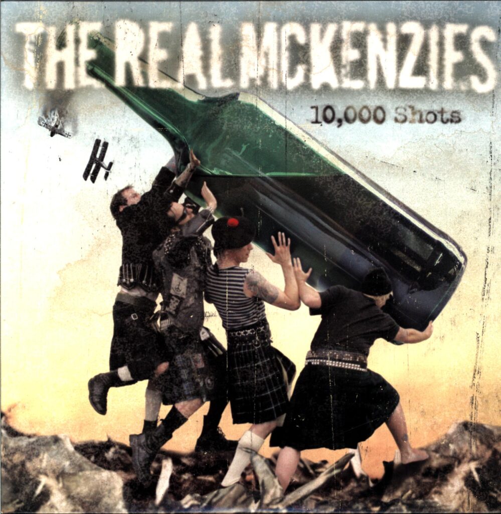 The Real McKenzies-10000 Shots-LP Vinyl