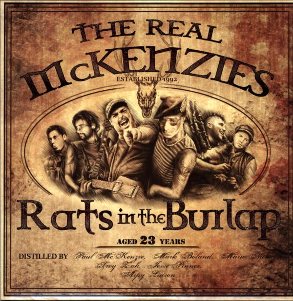 The Real McKenzies-Rats In The Burlap-LP Vinyl