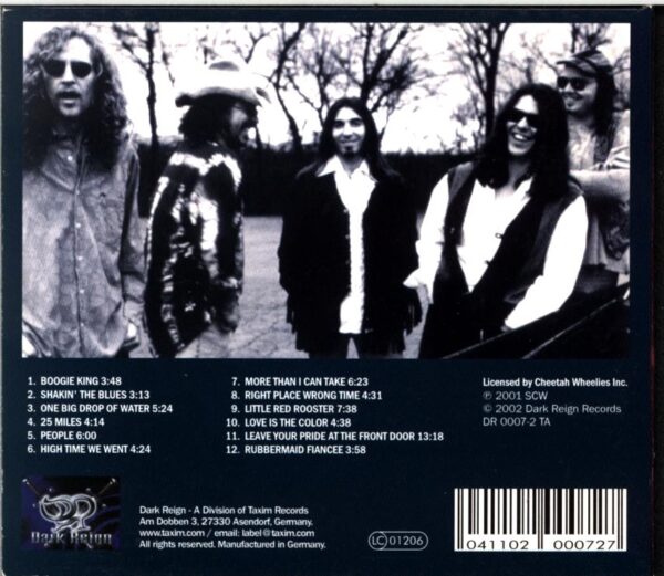 The Screamin' Cheetah Wheelies-Shakin' The Blues Live-CD