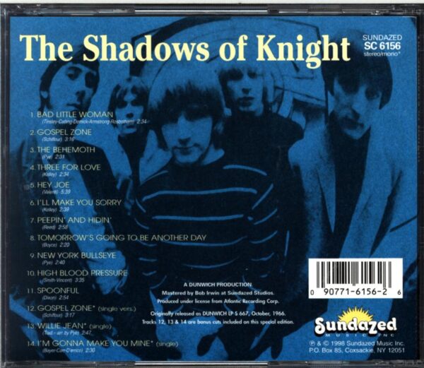 The Shadows Of Knight-Back Door Men-CD
