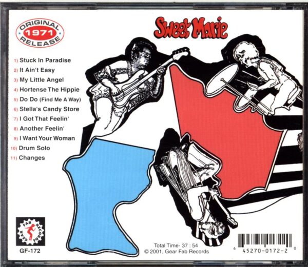 The Sweet Marie-Stuck In Paradise-CD