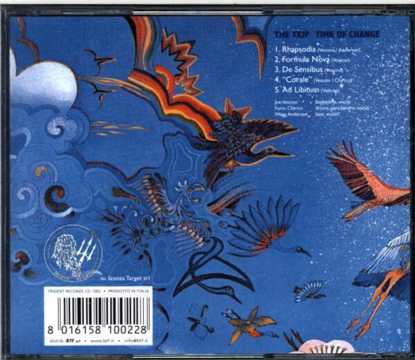 The Trip-Time Of Change-CD