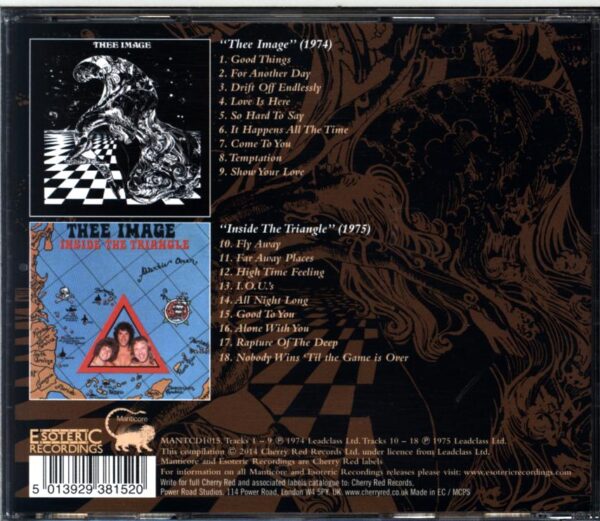 Thee Image-Thee Image - Inside The Triangle-CD