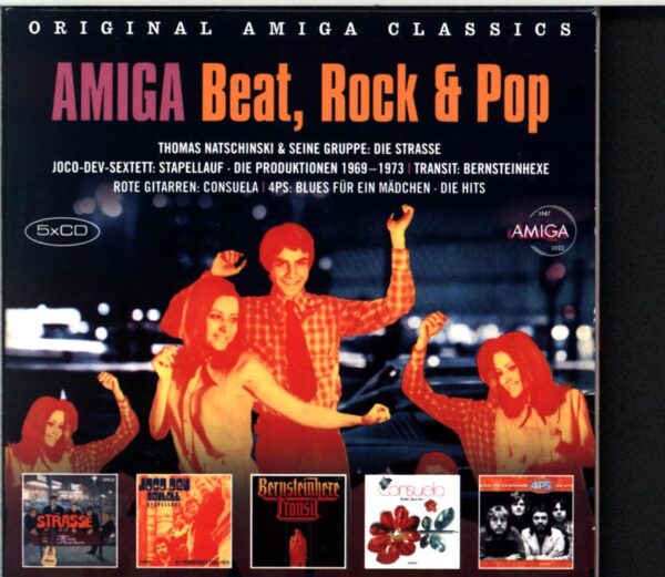 Thomas Natschinski Und Seine Gruppe-AMIGA Beat Rock und Pop-Box Set