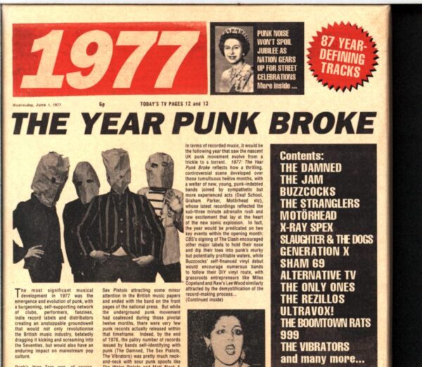 Various-1977 (The Year Punk Broke)-CD