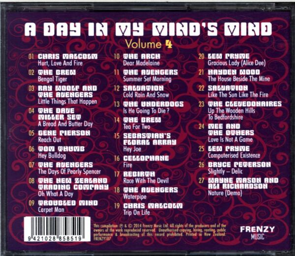 Various-A Day In My Mind's Mind - Volume 4 - (Hurt Love And Fire)-CD