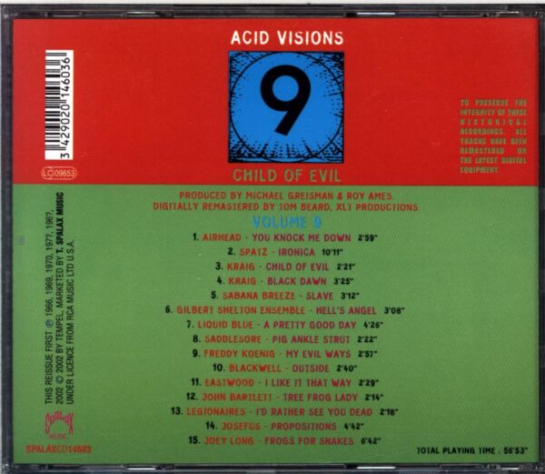 Various-Acid Visions Vol. 9 (Child Of Evil)-CD