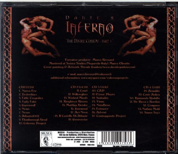 Various-Dante's Inferno - The Divine Comedy - Part I -CD