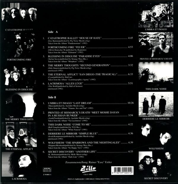 Various-German Mystic Sound Sampler Volume III-LP Vinyl