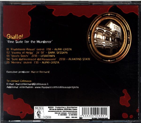 Various-Giallo! (One Suite For The Murderer)-CD