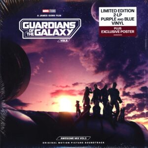 Various-Guardians Of The Galaxy Vol 3 (Awesome Mix Vol 3)-LP Vinyl pink-blue