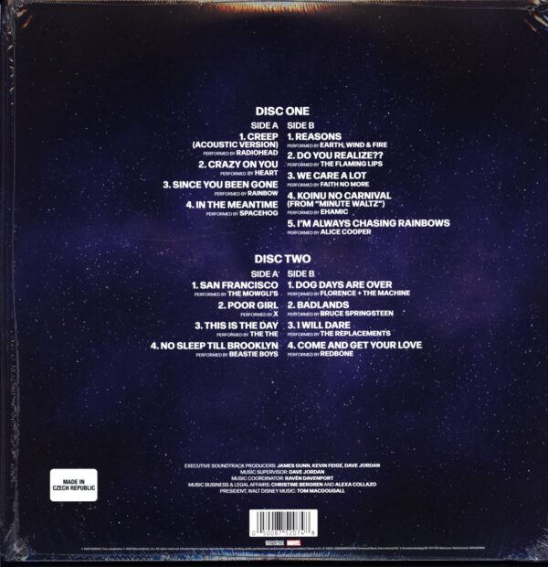 Various-Guardians Of The Galaxy Vol 3 (Awesome Mix Vol 3)-LP Vinyl pink-blue