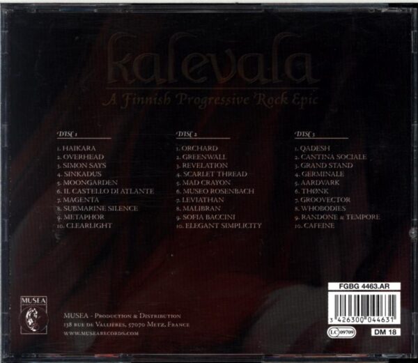 Various-Kalevala - A Finnish Progressive Rock Epic-CD