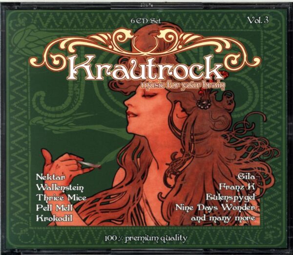 Various-Krautrock (Music For Your Brain) Vol. 3-CD