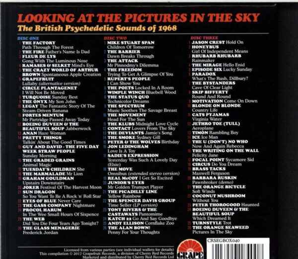 Various-Looking At The Pictures In The Sky (The British Psychedelic Sounds Of 1968)-CD