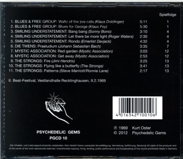 Various-Psychedelic Gems 10-CD