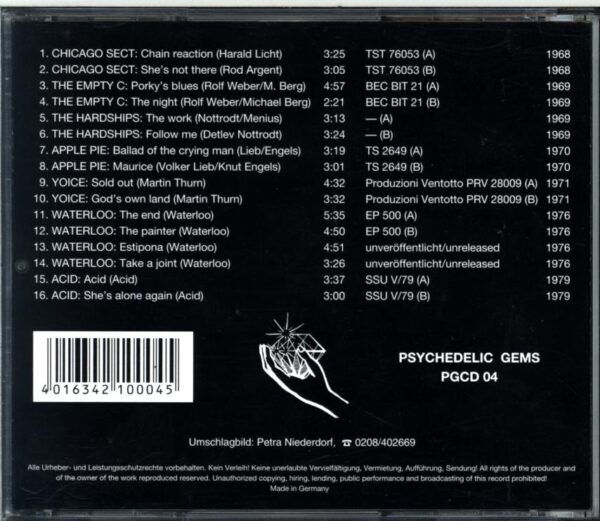 Various-Psychedelic Gems 4-CD