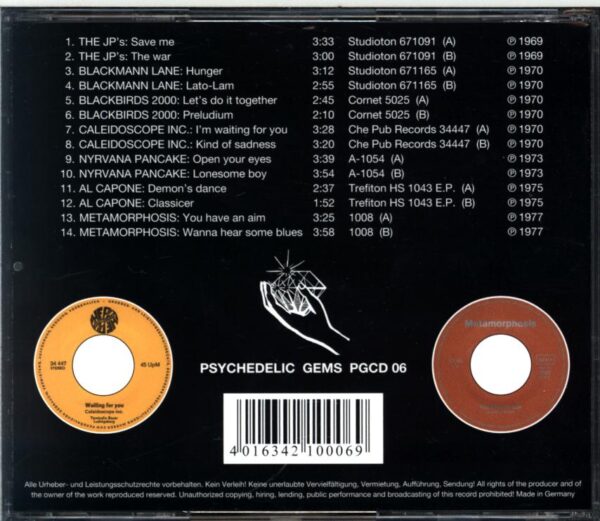 Various-Psychedelic Gems 6-CD
