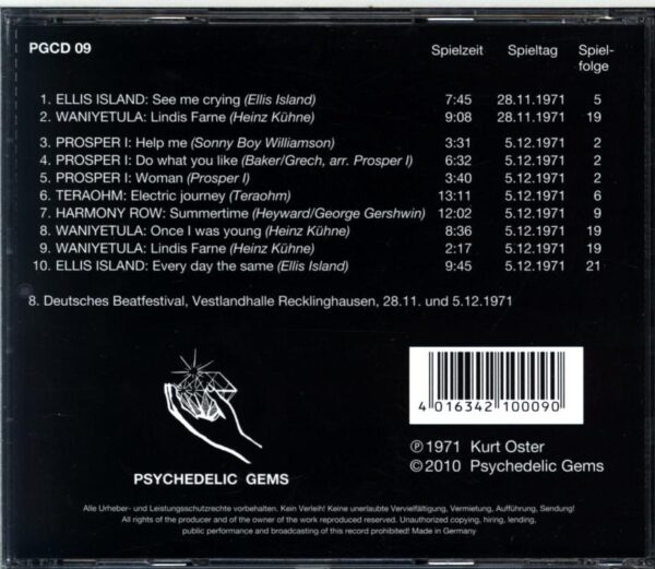 Various-Psychedelic Gems 9-CD