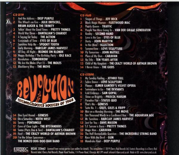 Various-Revolution - Underground Sounds Of 1968-CD