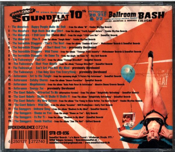 Various-Soundflat Records Ballroom Bash! Vol. 10-CD