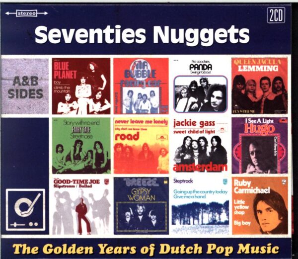 Various-The Golden Years Of Dutch Pop Music - Seventies Nuggets (AandB Sides)-CD